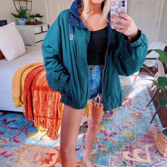 Tommy Hilfiger Jackets & Blazers - [tommy hilfiger] vintage forest green coat